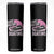 Funny Save Motor Boating Skinny Tumbler Breast Cancer Pink Ribbon TS11 Black Print Your Wear