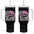 Funny Save Motor Boating Tumbler With Handle Breast Cancer Pink Ribbon TS11 One Size: 40 oz Black Print Your Wear