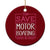 Funny Save Motor Boating Ceramic Ornament Beat Breast Cancer Pink Ribbon TS11 1pc Red Print Your Wear