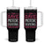 Funny Save Motor Boating Tumbler With Handle Beat Breast Cancer Pink Ribbon TS11 One Size: 40 oz Black Print Your Wear