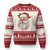Vintage Retro Patchwork Santa Xmas Ugly Christmas Sweater Merry Xmas Holiday TS11 Beige Red Print Your Wear
