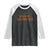 Eldest Daughter Raglan Shirt Trendy Life of A Daughter TS11 Black White Print Your Wear
