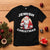 Funny Jewish Christmas T Shirt Santa Is Eating Chinese Food Hanukkah Hebrew TS11 Black Print Your Wear
