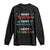 Funny Merry Christmas Happy Hanukkah Happy Kwanzaa Holiday Long Sleeve Shirt TS11 Black Print Your Wear