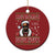 Funny Dirty Santa Diddy Xmas Christmas Ornament Ain't No Party Like A Diddy Party TS11 Print Your Wear
