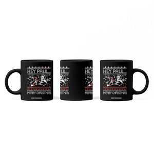 Funny Christmas Psycho Coffee Mug Hey Paul Merry Christmas Serrial Killer Movie TS11 Print Your Wear