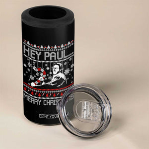 Funny Christmas Psycho 4 in 1 Can Cooler Tumbler Hey Paul Merry Christmas Serrial Killer Movie TS11 Print Your Wear