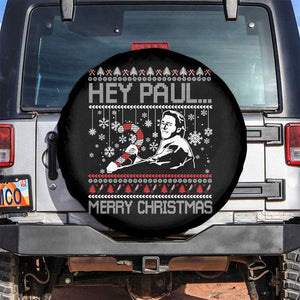 Funny Christmas Psycho Spare Tire Cover Hey Paul Merry Christmas Serrial Killer Movie TS11 No hole Black Print Your Wear