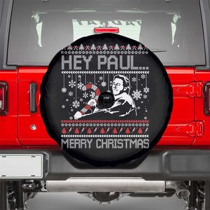Funny Christmas Psycho Spare Tire Cover Hey Paul Merry Christmas Serrial Killer Movie TS11 Black Print Your Wear