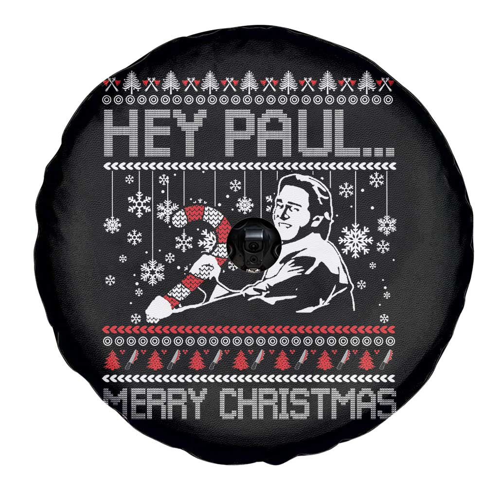 Funny Christmas Psycho Spare Tire Cover Hey Paul Merry Christmas Serrial Killer Movie TS11 Print Your Wear