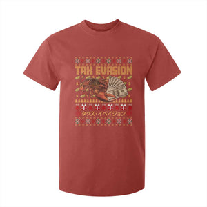 Tax Evasion Lobster Christmas T Shirt For Kid Funny Sarcasm Oddly Specific Meme TS11 Red Print Your Wear