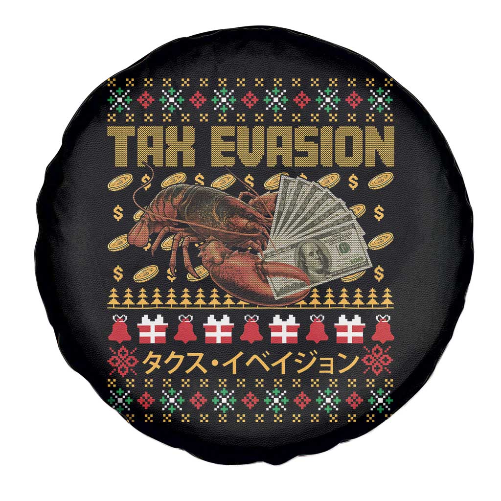 Tax Evasion Lobster Christmas Spare Tire Cover Funny Sarcasm Oddly Specific Meme TS11 Print Your Wear