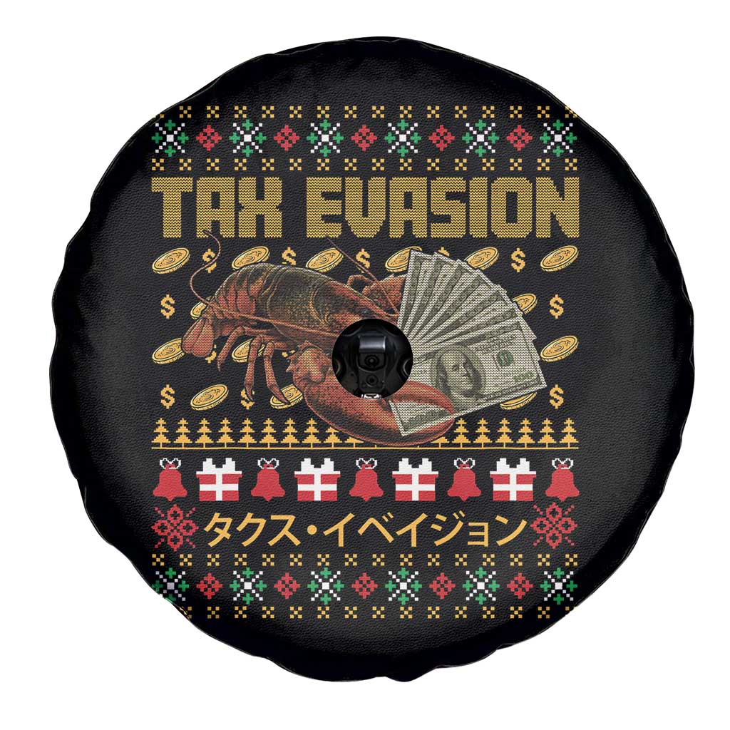 Tax Evasion Lobster Christmas Spare Tire Cover Funny Sarcasm Oddly Specific Meme TS11 Print Your Wear