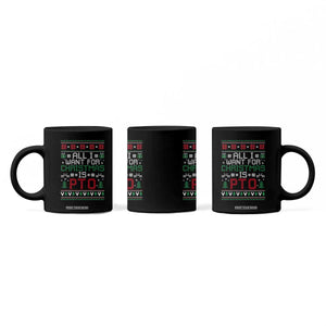 All I Want For Christmas Is PTO Coffee Mug Funny Office Xmas Holiday Work TS11 Print Your Wear