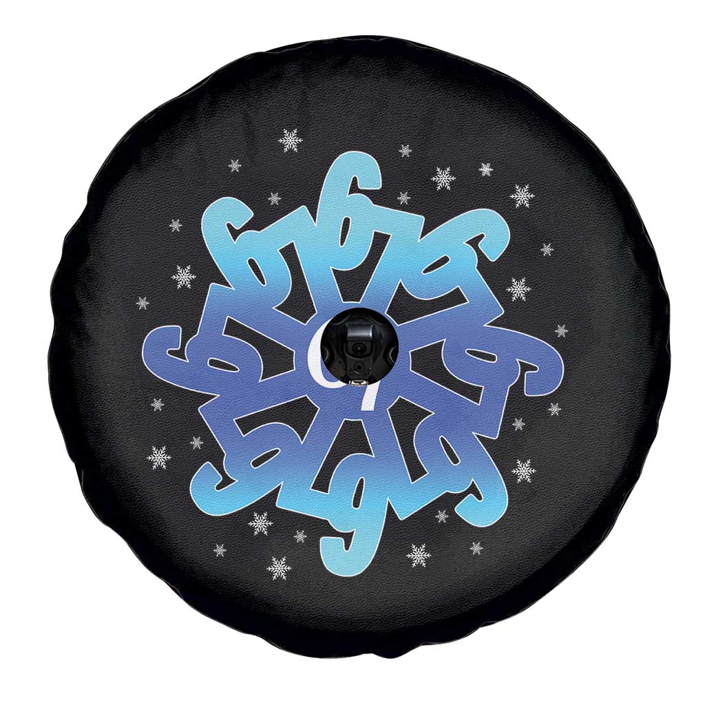 Funny 67 Christmas Snowflake Spare Tire Cover Six Seven Meme Xmas TS11 Print Your Wear