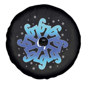 Funny 67 Christmas Snowflake Spare Tire Cover Six Seven Meme Xmas TS11 Print Your Wear