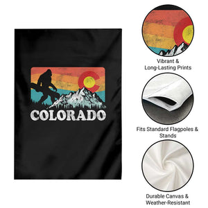 Funny Colorado Snowboarding Bigfoot Mountain Winter Sport Garden Flag TS11 Print Your Wear