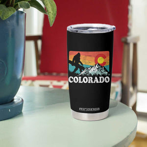 Funny Colorado Snowboarding Bigfoot Mountain Winter Sport Tumbler Cup TS11 Print Your Wear