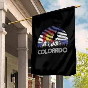Ski Skiing Colorado Snow Mountain Winter Sport Garden Flag TS11 Print Your Wear