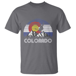 Ski Skiing Colorado Snow Mountain Winter Sport T Shirt TS11 Charcoal Print Your Wear