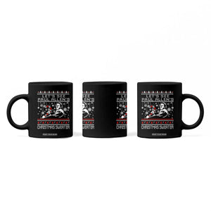 Funny Christmas Psycho Coffee Mug Lets See Paul Allens Christmas Sweater Serrial Killer Movie TS11 Print Your Wear