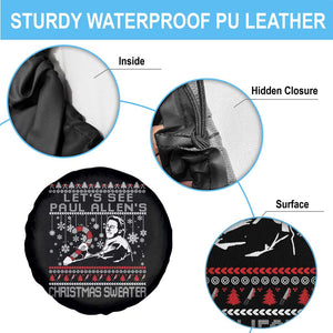 Funny Christmas Psycho Spare Tire Cover Lets See Paul Allens Christmas Sweater Serrial Killer Movie TS11 Print Your Wear