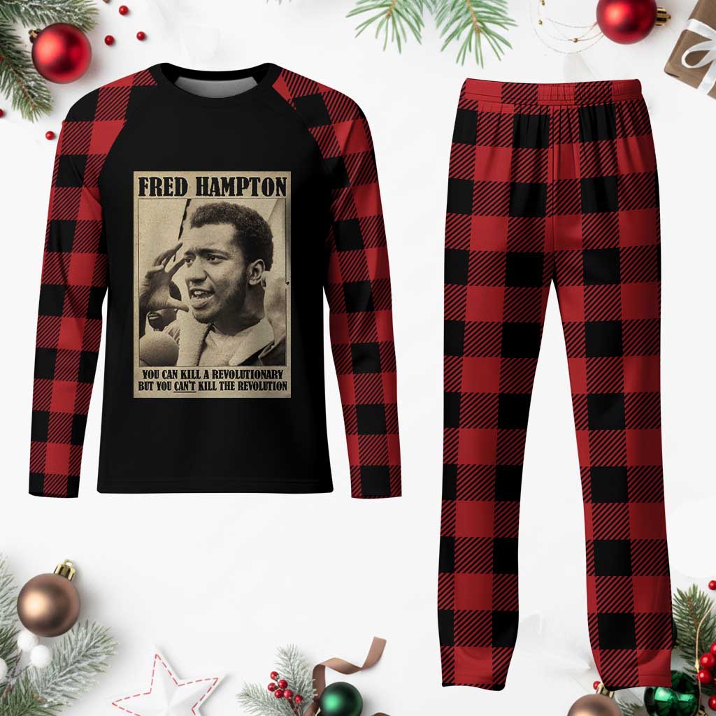 Fred Hampton Quote Plaid Pajama Set You Can Kill A Revolutionary But You Cant Kill The Revolution TS11 Buffalo Plaid Print Your Wear