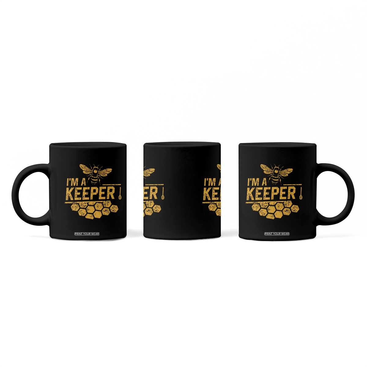 I Am A Keeper Coffee Mug Honey Bee Apiarist Funny Beekeeping TS11 Print Your Wear