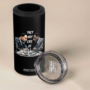 Martin Luther King Malcolm X 4 in 1 Can Cooler Tumbler They Not Like Us Black Leaders TS11 Print Your Wear