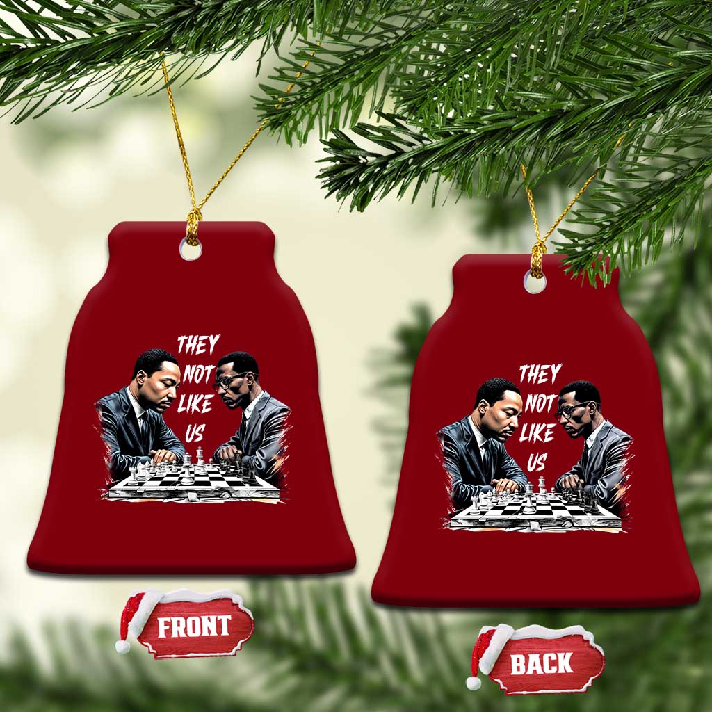 Martin Luther King Malcolm X Ceramic Ornament They Not Like Us Black Leaders TS11 Print Your Wear