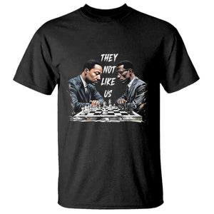 Martin Luther King Malcolm X T Shirt They Not Like Us Black Leaders TS11 Black Print Your Wear