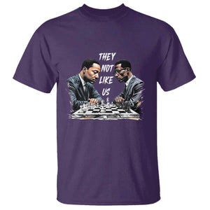 Martin Luther King Malcolm X T Shirt They Not Like Us Black Leaders TS11 Purple Print Your Wear