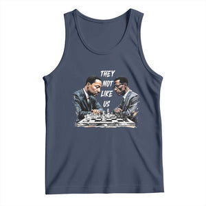 Martin Luther King Malcolm X Tank Top They Not Like Us Black Leaders TS11 Navy Print Your Wear