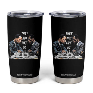 Martin Luther King Malcolm X Tumbler Cup They Not Like Us Black Leaders TS11 Black Print Your Wear