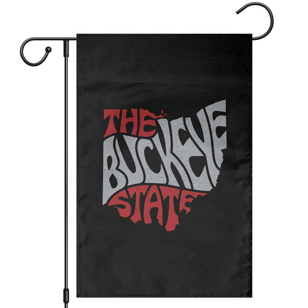 Funny Ohio Pride The Buckeye State Garden Flag Map Of Ohio State TS11 Black Print Your Wear