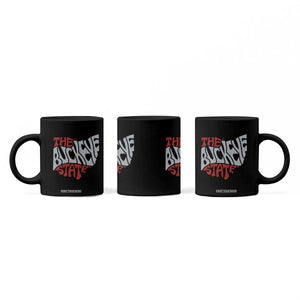 Funny Ohio Pride The Buckeye State Coffee Mug Map Of Ohio State TS11 Print Your Wear