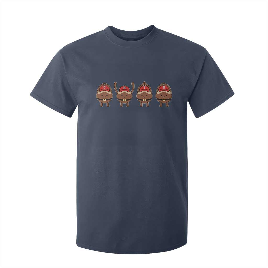 Funny Ohio Buckeye T Shirt For Kid Proud Ohio Sports Game Day TS11 Navy Print Your Wear