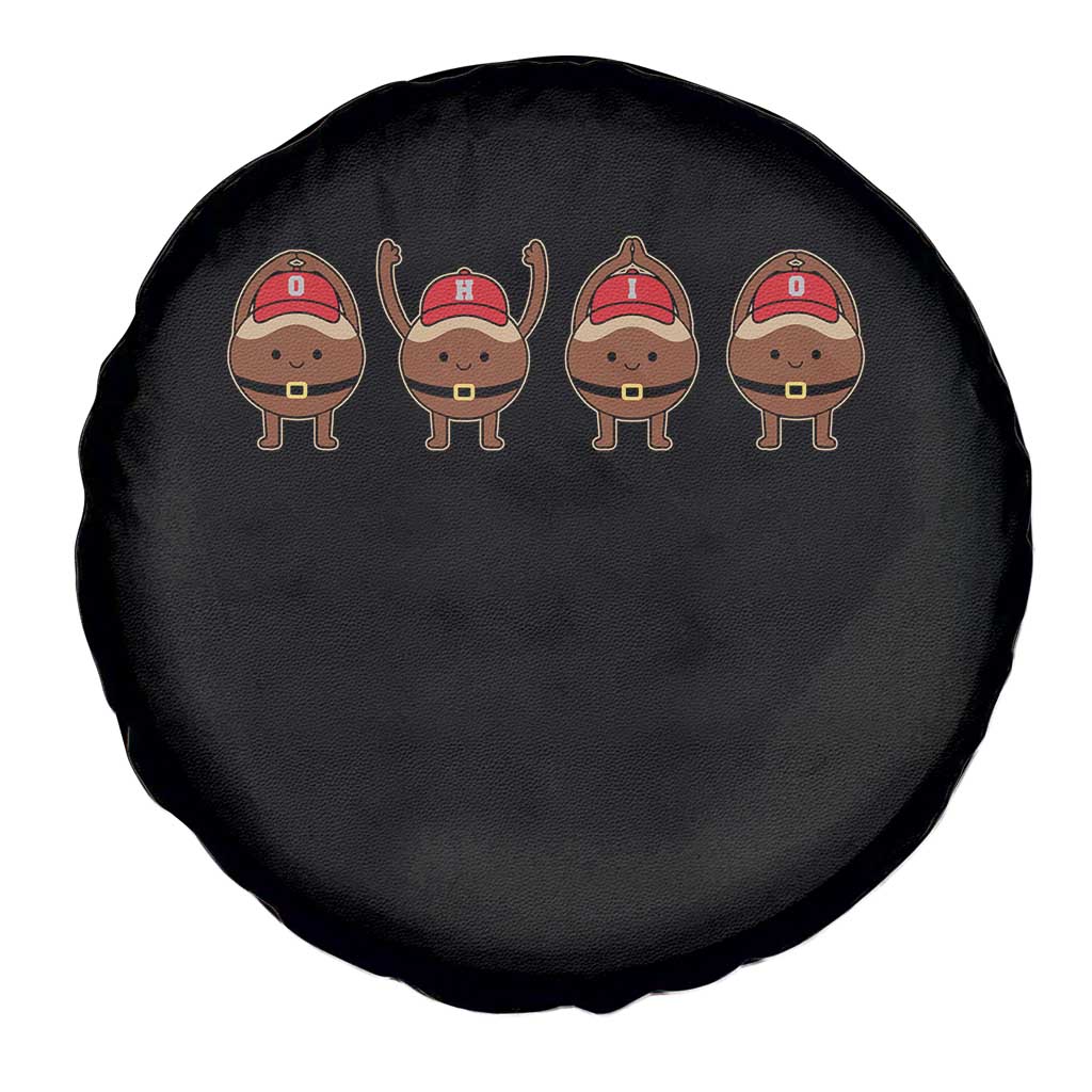 Funny Ohio Buckeye Spare Tire Cover Proud Ohio Sports Game Day TS11 Print Your Wear