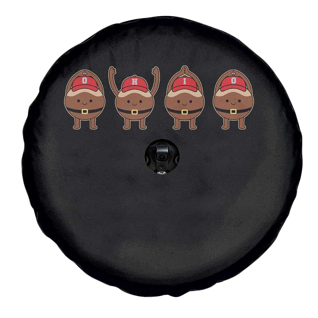Funny Ohio Buckeye Spare Tire Cover Proud Ohio Sports Game Day TS11 Print Your Wear