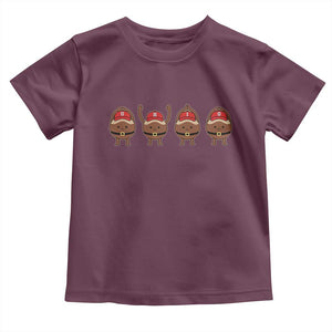 Funny Ohio Buckeye Toddler T Shirt Proud Ohio Sports Game Day TS11 Maroon Print Your Wear