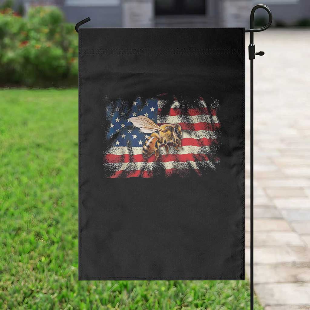 Patriotic Beekeeper Garden Flag Bee American Flag Beekeeping TS11 Print Your Wear