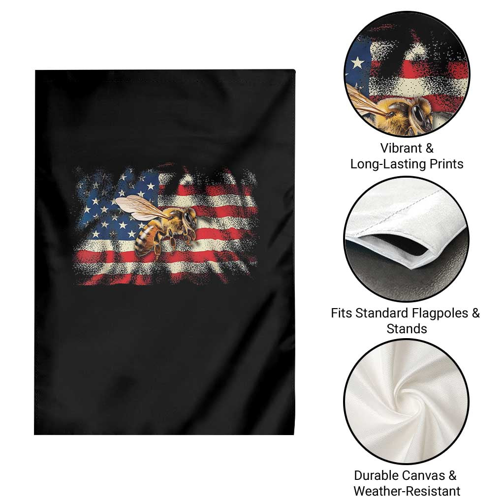 Patriotic Beekeeper Garden Flag Bee American Flag Beekeeping TS11 Print Your Wear
