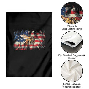 Patriotic Beekeeper Garden Flag Bee American Flag Beekeeping TS11 Print Your Wear