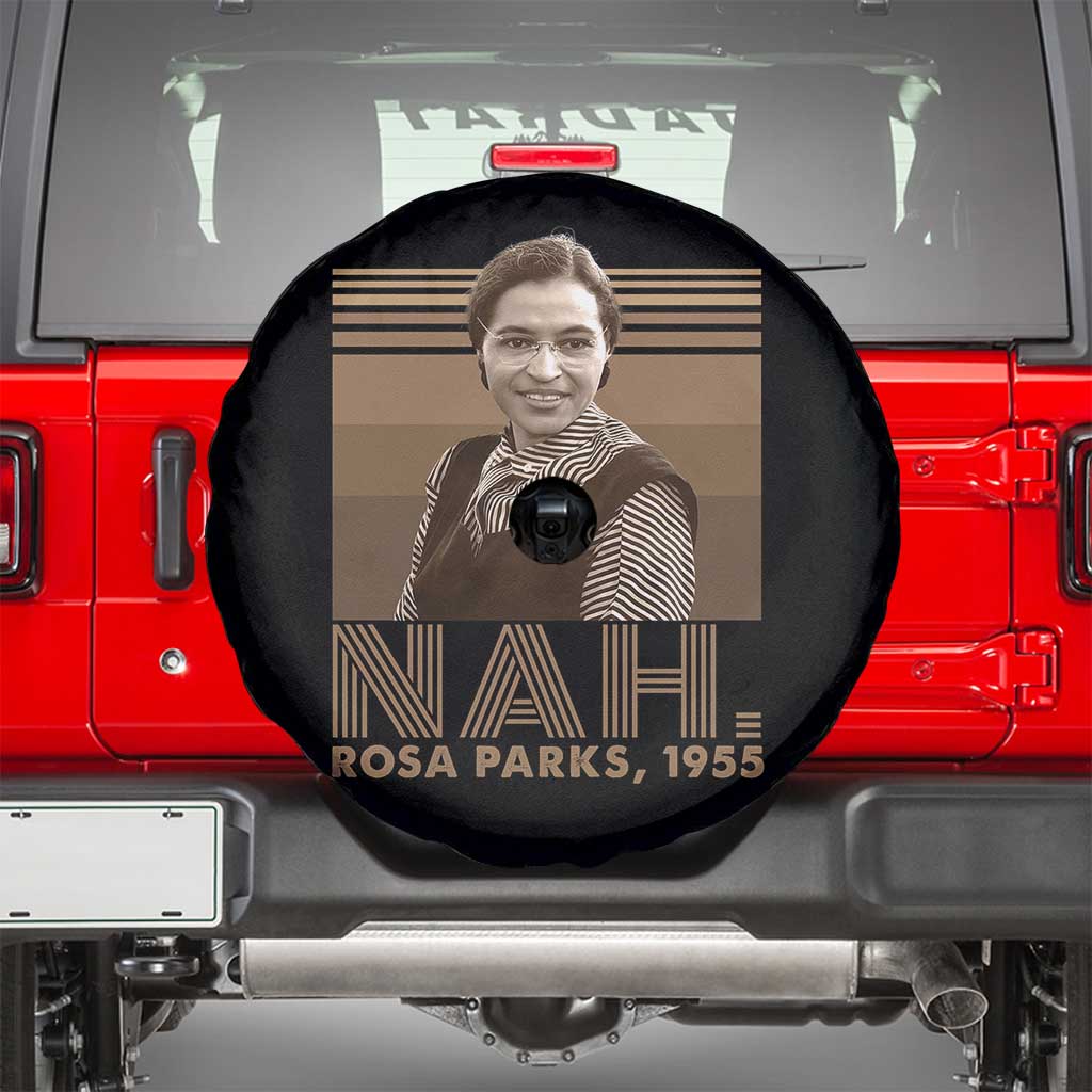 Rosa Parks Quote Spare Tire Cover Nah 1955 Melanin Black History Month TS11 Black Print Your Wear