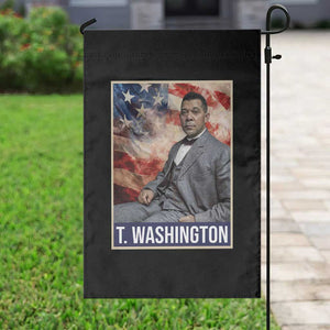 Booker Taliaferro Washington Garden Flag African American Educator Black History Month TS11 Print Your Wear