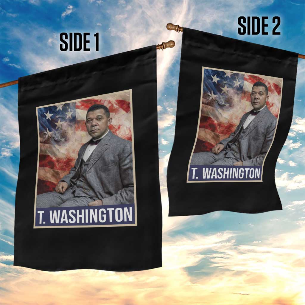 Booker Taliaferro Washington Garden Flag African American Educator Black History Month TS11 Print Your Wear