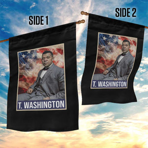 Booker Taliaferro Washington Garden Flag African American Educator Black History Month TS11 Print Your Wear