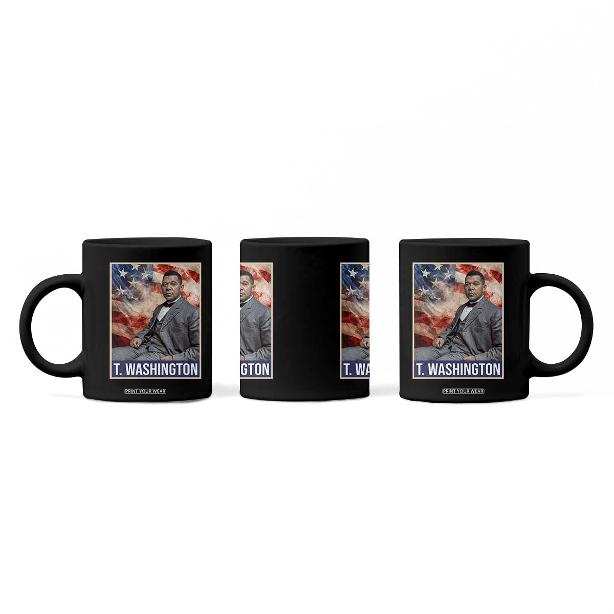 Booker Taliaferro Washington Coffee Mug African American Educator Black History Month TS11 Print Your Wear