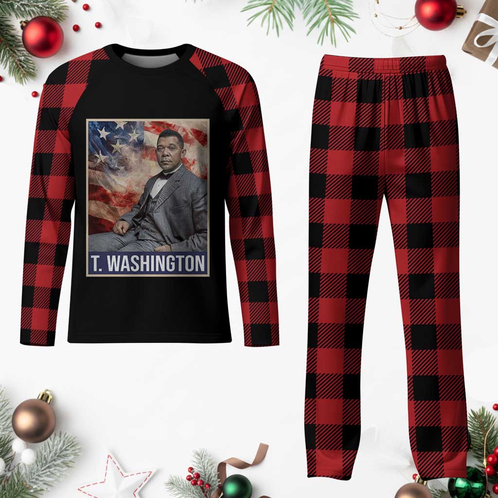 Booker Taliaferro Washington Plaid Pajama Set African American Educator Black History Month TS11 Buffalo Plaid Print Your Wear