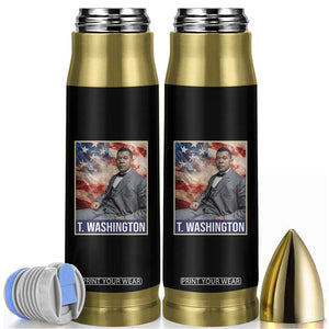 Booker Taliaferro Washington Bullet Tumbler African American Educator Black History Month TS11 Black Print Your Wear